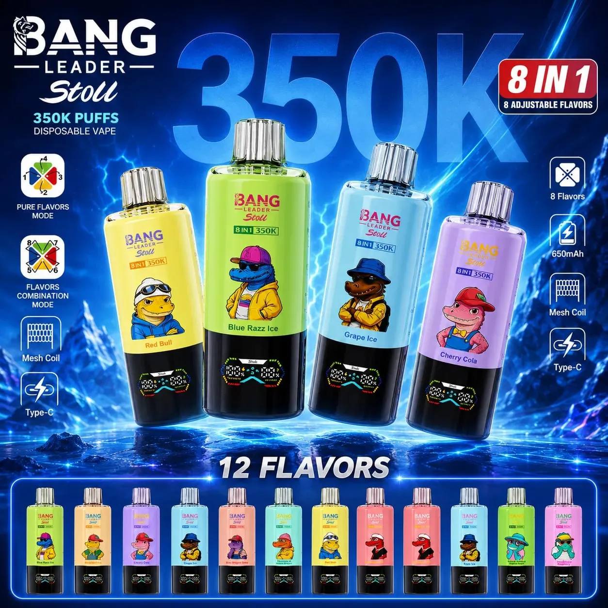BANG LEADER STOLL 350K 8 in 1